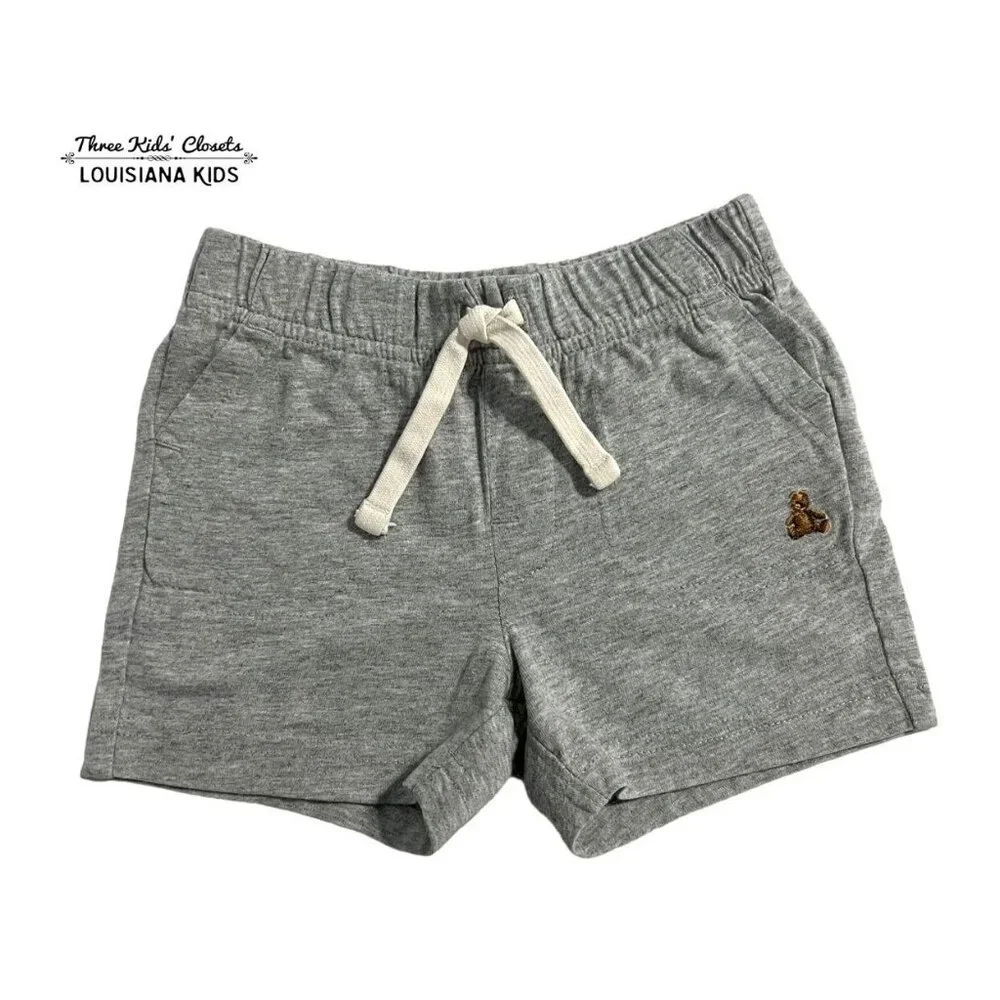 Baby Gap 6-12m Solid Grey Pull On Shorts
